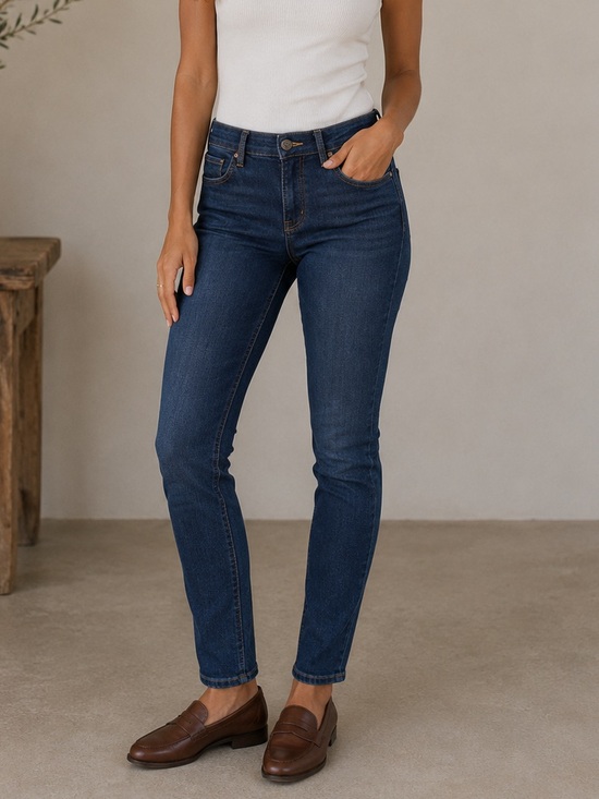 Good American Denim - Good American skinny jeans high-rise gap-proof waistband body-sculpting stretch